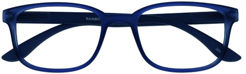 Leesbril +1.00 regenboog blauw
