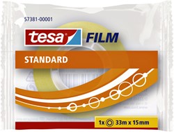 Plakband Tesa 57381 15mmx33m transparant 
