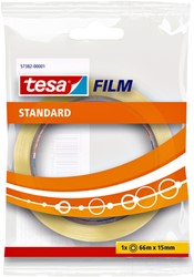 Plakband Tesa 57382 15mmx66m transparant 