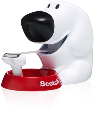 Plakbandhouder Scotch C31 + 1 rol 19mmx7.5m hond 
