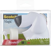 Plakbandhouder Scotch C31 + 1 rol 19mmx7.5m hond -3