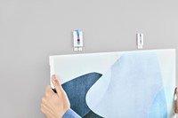 Klevende spijker Tesa voor canvas op behang en pleisterwerk 2kg pk/2-1