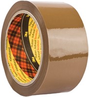 Verpakkingstape 3M Scotch 30950B 50mmx66m PP bruin