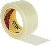 Verpakkingstape Scotch Secure Seal 50mmx66m transparant 6 rollen-2