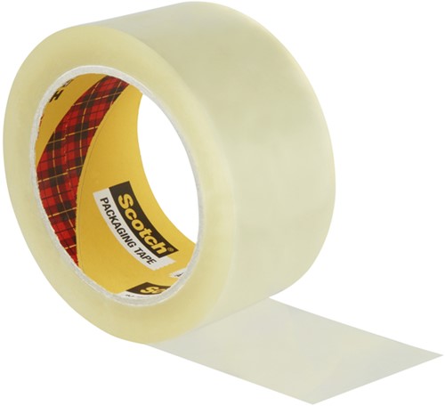 Verpakkingstape Scotch Secure Seal 50mmx66m transparant 6 rollen-2