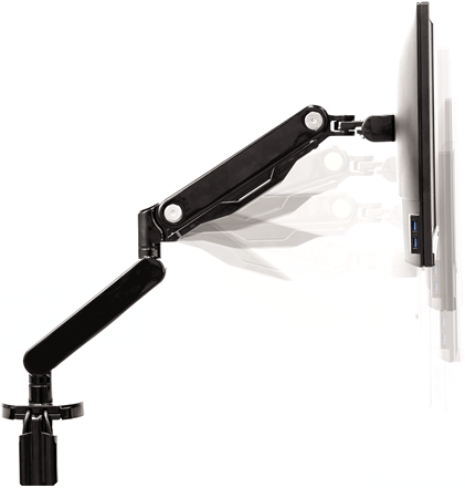 Monitorarm Fellowes Platinum Series Single zwart-2