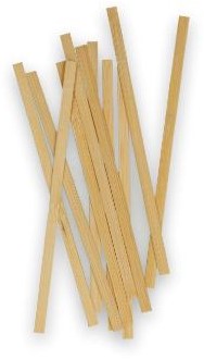 Roerstaafje Verive 140x5,5x1,3mm bamboe ds/500