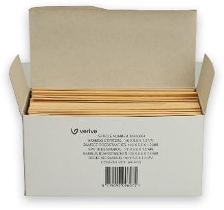 Roerstaafje Verive 140x5,5x1,3mm bamboe ds/500-2