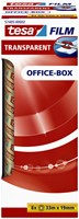 Plakband Tesa film 19mmx33m transparant pk/8-2