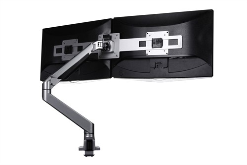 Monitorarm Filex model Chicago enkel (2-10kg) verchroomd-2