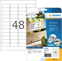 Etiket A4  45,7x 21,2mm Herma 10902 extra klevend ds/1200