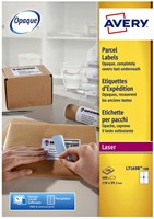 Etiket A4  99,1x139mm Avery L7169B-100 blockout ds/400-2