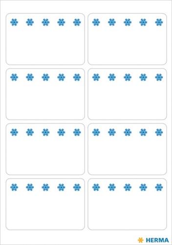 Etiket diepvries 26x40mm Herma 3770 wit pak/56-2