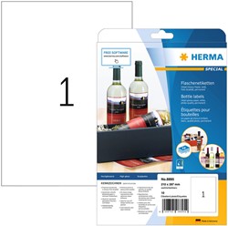 Etiket A4 210x297mm 8895 inkjet glossy ds/10