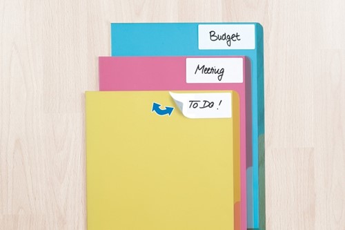 Etiket  52x 82mm Herma 10618 verwijderbaar pk/96 wit-2