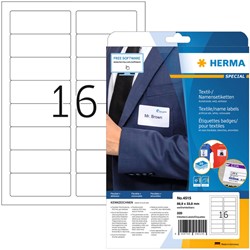 Badge zelfklevend 88.9x33.8mm Herma 4515 pk/320