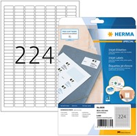 Etiket A4  25,4x 8,5mm Herma 8830 inkjet mat ds/5600