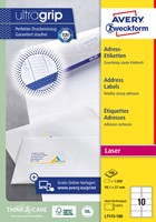 Etiket A4  99,1x 57mm Avery L7173-100 laser ds/1000