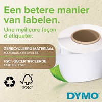 Etiket Dymo LabelWriter adressering 36x89mm 2 rollen á 260 stuks wit-3