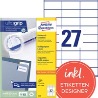 Etiket A4  70x 32mm 3479 ds/2700-3