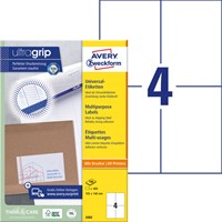 Etiket A4 105x148mm 3483 ds/400-2