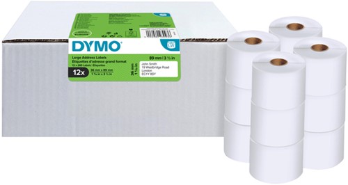 Etiket Dymo  36x89mm adres ds/12rol 99831 