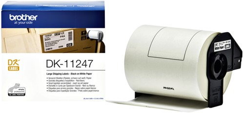 Etiket Brother 103mmx164mm verzendlabel rol/180  DK-11247