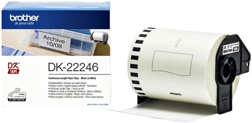 Etiket Brother 103mmx 30.48m continue lengte  DK-22246