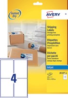 Etiket A4  99,1x139mm Avery J8169-10 inkjet ds/40