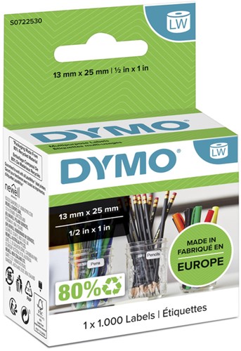 Etiket Dymo  12x24mm rol/1000 11353