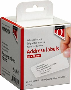 Quantore etiketten voor Dymo LabelWriters