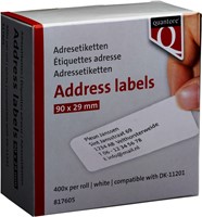 Etiket Brother  29x90mm adres rol/400  DK-11201 Quantore-1