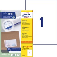 Etiket A4 210x297mm 3478 ds/200-2