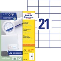 Etiket A4  70x 42,3mm 3652-200 ds/4200-2