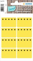 Etiket diepvries 26x40mm Herma 3771 geel pak/48