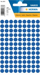 Etiket rond  8mm donkerblauw Herma 1833 ds/540