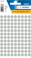 Etiket rond  8mm grijs Herma 1838 ds/540