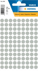 Etiket rond  8mm grijs Herma 1838 ds/540