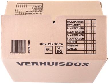 Verhuisdoos IEZZY 480x320x360mm bruin 25stuks-3
