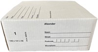 Postpakketbox Budget 1 146x131x56mm bruin-9