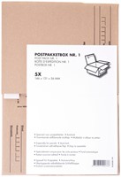 Postpakketbox Budget 1 146x131x56mm bruin-7
