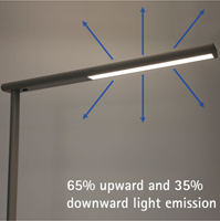 Vloerlamp MAUL Jet-3