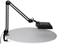 Loeplamp Maul Vitrum met tafellamp zwart-2