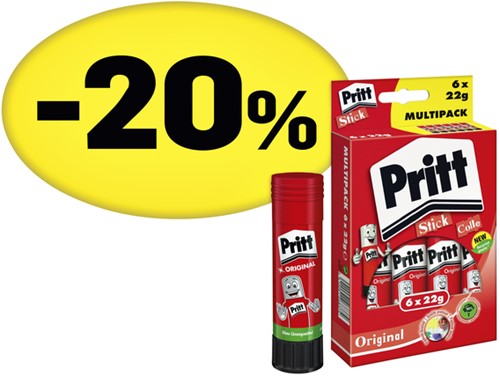 Lijmstift Pritt PK212 22gr pk/6