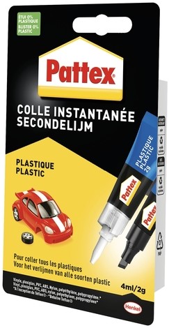 Lijm Pattex secondelijm All Plastic-2