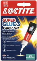 Secondelijm Loctite Powerflex gel tube 3gram op blister