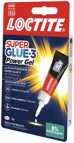 Secondelijm Loctite Powerflex gel tube 3gram op blister-2