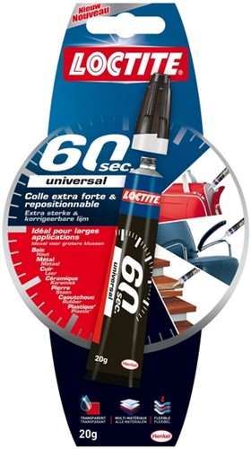Alleslijm Loctite 60sec 20gr.