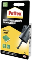 Secondelijm Pattex met kwast flacon 5gram op blister-2