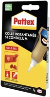 Secondelijm Pattex Gold gel tube 3gram op blister-2